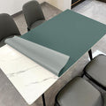 Leather Table Cover, 1.8mm Thick, 30x48 Inch Desk Cover, Large Desk Mat by Zinkooat
