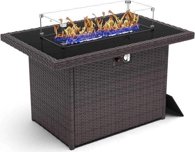 44 Inch Propane Gas Fire Pits Table - Image 2
