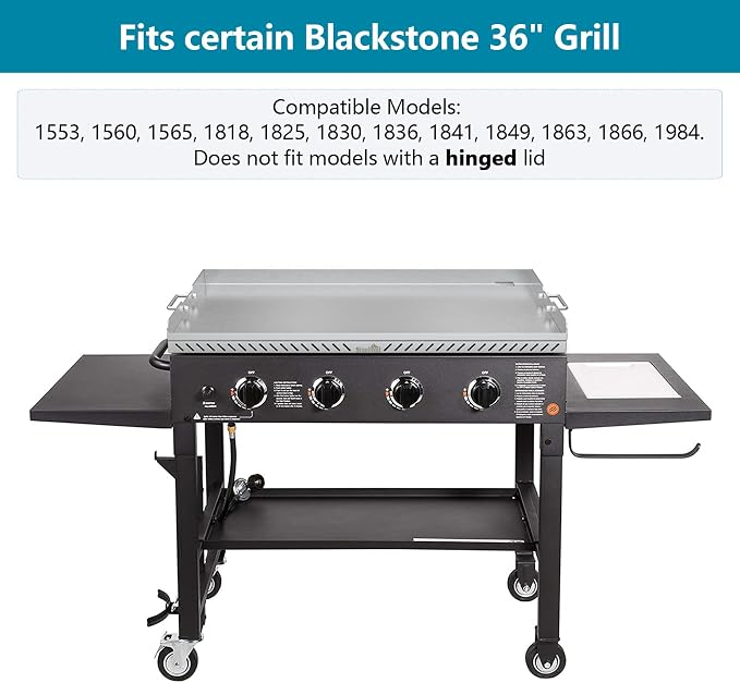 Stanbroil 36 inch Stainless Steel Flat Top Gas Grill Griddle Replacement - Image 4