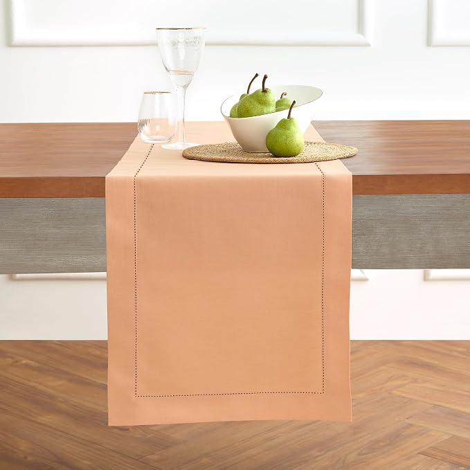 Solino Home Cotton Linen Table Runner 60 Inches by SolinoHome