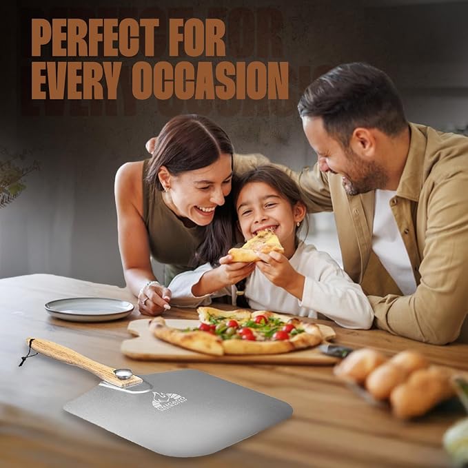 Chicago Brick Oven Aluminum Pizza Peel 12" x 14" - Image 5