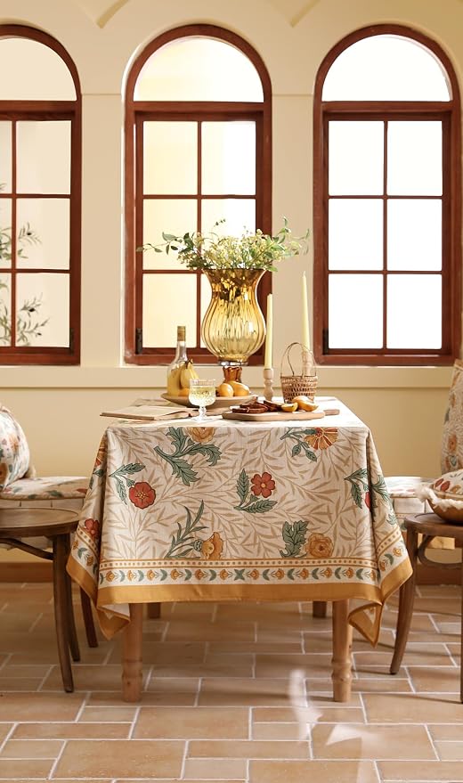 patdrea Designer Linen Tablecloth - Image 5