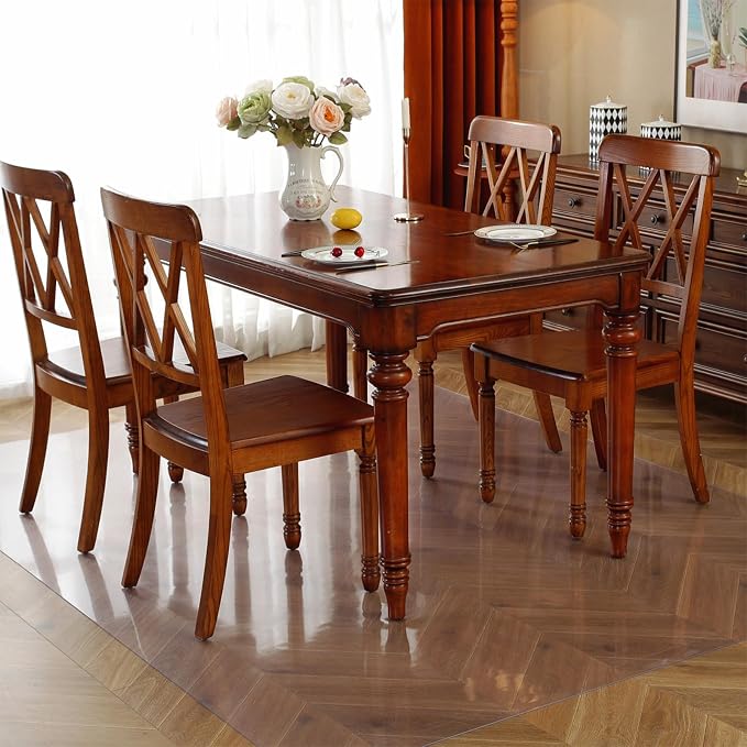 Frosted Clear Table Protector 42 x 64 Inch, 2mm Thick Plastic Table Cover - Image 5