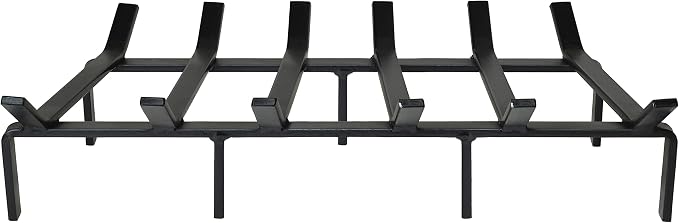 SteelFreak Heavy Duty Steel Fireplace Grate - Image 3