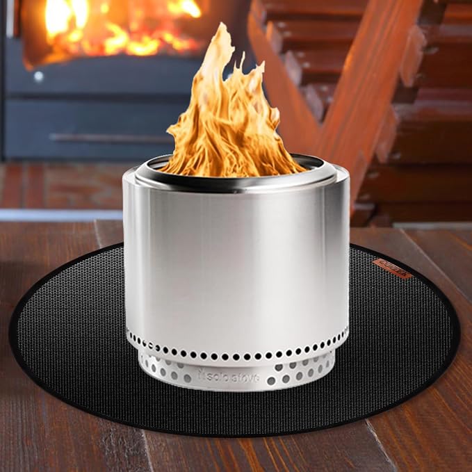 36" Fire Pit Mat for Solo Stove Mesa, Tabletop Fire Pit, Fireproof Mat for - Image 6