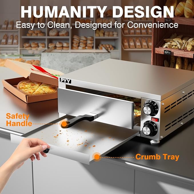 PYY Pizza Oven Indoor Electric Countertop Commercial Pizza maker - Image 6