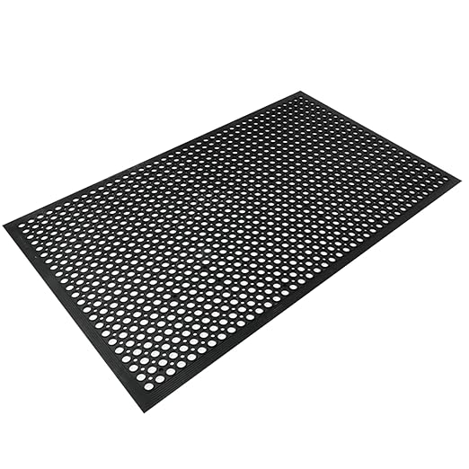 Anti-Fatigue Non-Slip Rubber Floor Mat Heavy Duty Mats 36"x60" - Image 4