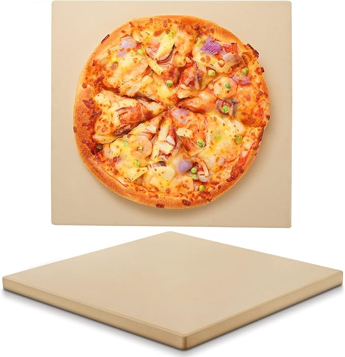 Unicook Pizza Stone 15 Inch, Premium Baking Stone by UNICOOK