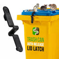 Push Clip Trash Can Locks, Durable Trash Can Lock by SafeWasteLidLatch