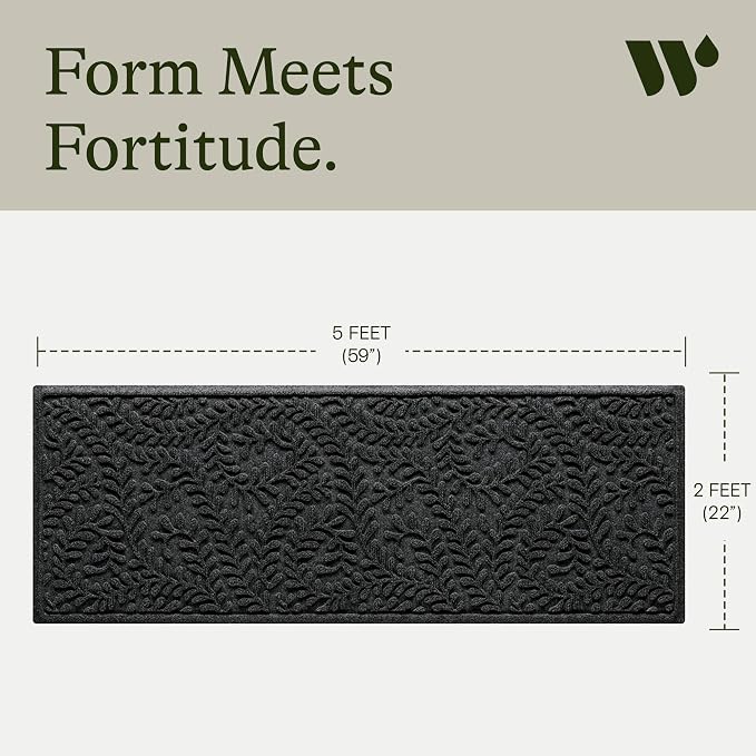 WaterHog Indoor/Outdoor Door Mat, Made in USA, Durable & Skid-Resistant Front - Image 3