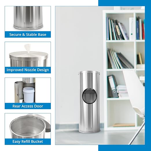 Zoom Wipes Stainless Steel Wipes Dispenser - Image 4