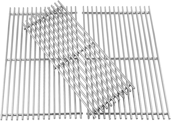 7MM Solid Stainless Steel Cooking Grates Replacement Parts by bbq777