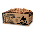 Sun Joe 40-Pound Fatwood Fire Starter Sticks, All-Natural Pine Kindling by SunJoe