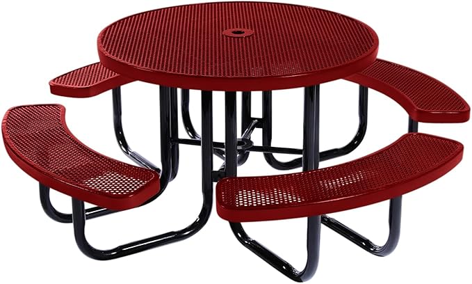 Coated Outdoor Furniture Heavy-Duty Portable Outdoor Picnic Table by CoatedOutdoorFurniture