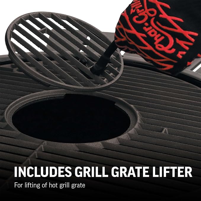 Char-Griller® AKORN® Jr. Portable Kamado Charcoal Grill and Smoker - Image 5