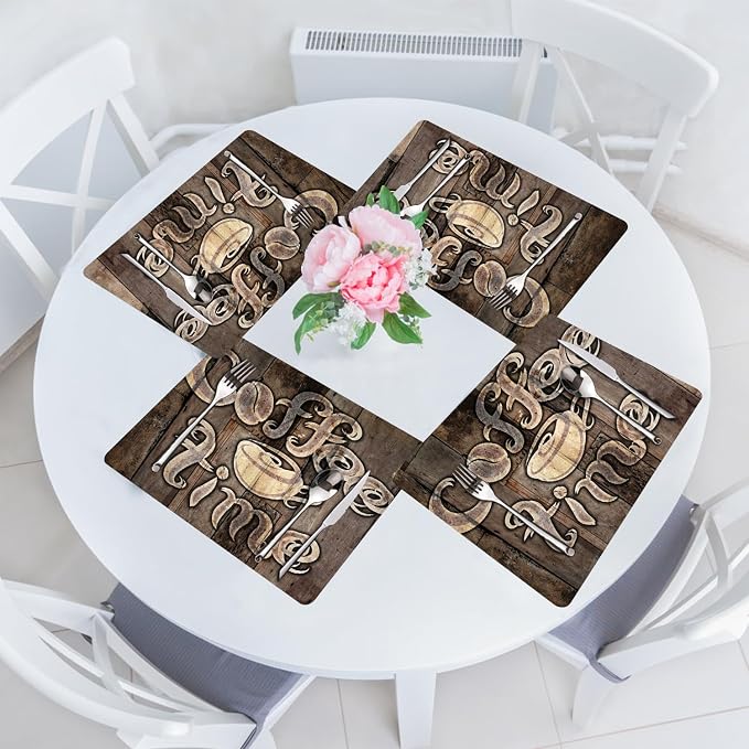 Coffee Placemats Set of 4 - Image 7
