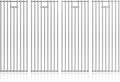 4Pack 19.25" Stainless Steel Cooking Grates Replacement Parts For16517 Bull by DPZM