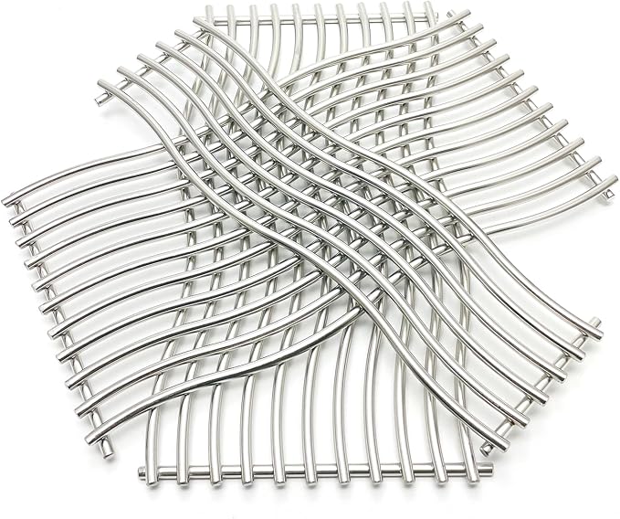 16-3/4" Stainless Steel Waved Cooking Grates Replacement - Image 4