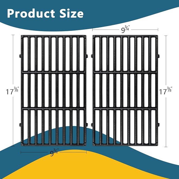 7637 Cast Iron Cooking Grid Grate - Image 2