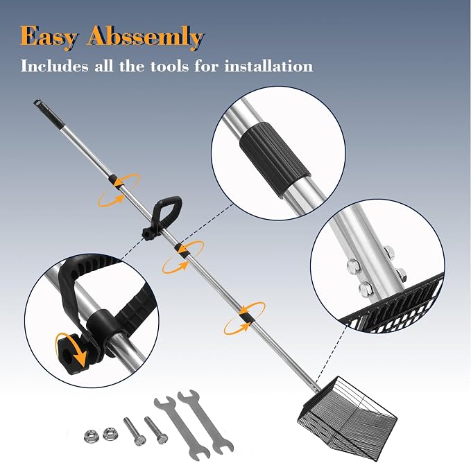 15-inch Large Chicken Poop Scooper - Image 7
