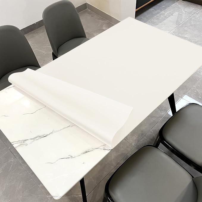 Leather Table Cover, 1.8mm Thick, 42x66 Inch Table Protector, Table Protector by Zinkooat