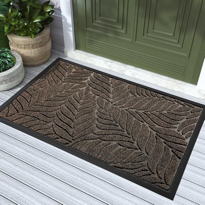 Yimobra 36x24 Large Door Mat Outdoor Indoor, All-Season Waterproof Door Mat by Yimobra
