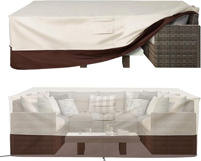Vailge Waterproof Patio Furniture Set Cover by VAILGE
