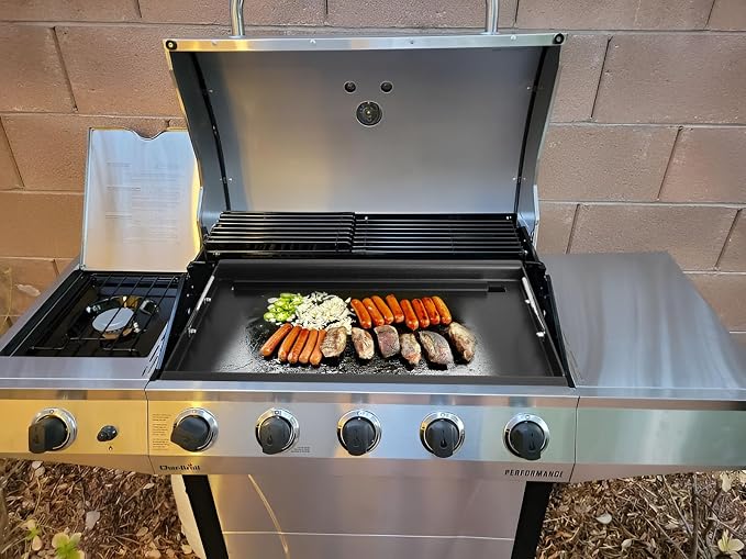 Full-Size Griddle Inserts for Charbroil Performance 5-Burner, Flat Top Griddle - Image 6
