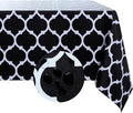 Romanstile Rectangle Plastic Tablecloth, 100% Waterproof Oil-Proof Checkered by Romanstile