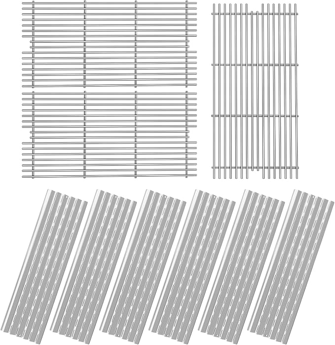 54911 Cooking Grid Grates with 94091 Heat Plate Replacement by Votenli