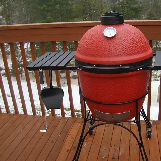 Ash Tool and Ash Pan fit Big Size Green Egg, Stainless Steel Grill Cleaning - Image 7