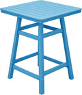 Costaelm Outdoor Bar Table, Patio Bistro Dining Pub Table by Costaelm