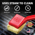 Grill Brushes Bristle-Free Replaceable Head for Griddles and Grates