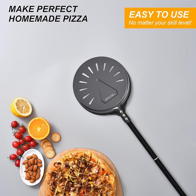 Turning Pizza Peel, 8 Inch - Image 6