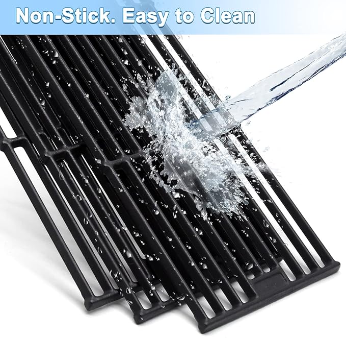 Adviace Grill Grates for Char Griller 5050, King Griller 3008, 19 3/4 Inch Cast - Image 4