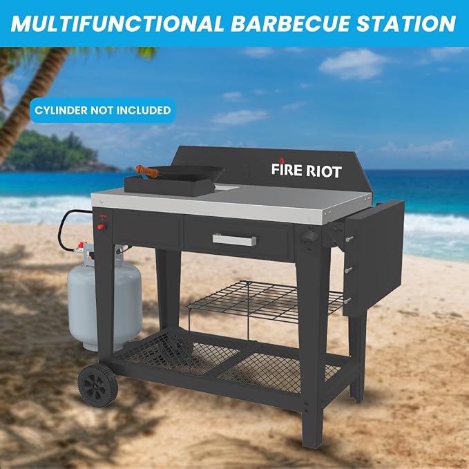 Heavy-Duty Outdoor Wok Cooking Station – 50, 000 BTU Wok Burner - Image 2
