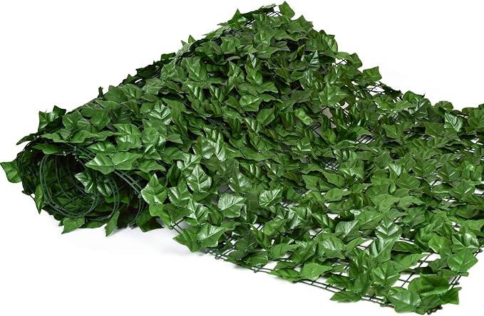 DearHouse 118x39.4in Artificial Ivy Privacy Fence Wall Screen, Artificial - Image 6
