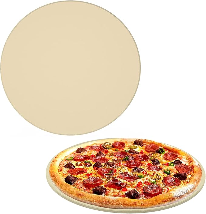 Onlyfire Heavy Duty Ceramic Pizza Grilling Stone, BBQ and Grill, Thermal Shock - Image 8