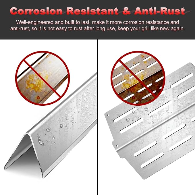 17.5" Grill Flavorizer Bars 7622 Heat Deflector - Image 4