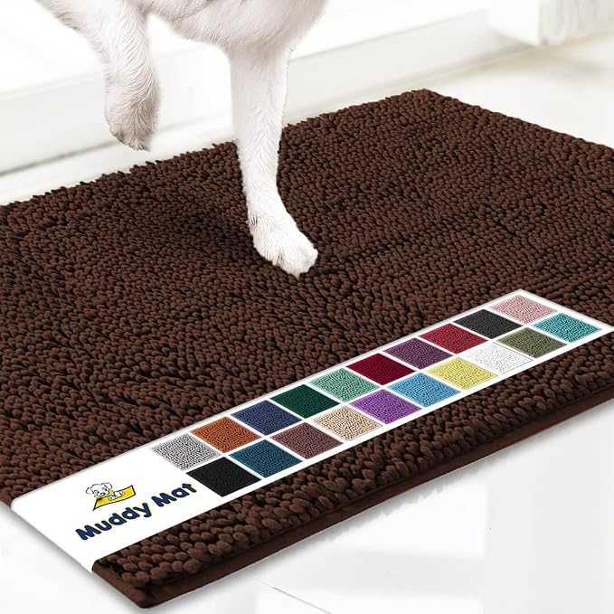 Muddy Mat® | Super Absorbent Door Mat Indoor, Microfiber Quick Dry Chenille by MuddyMat%C2%AE