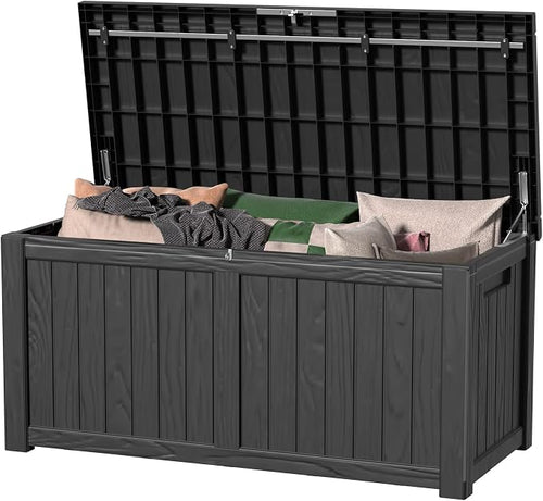 120 Gallon Outdoor Storage Box – Resin Deck Box by ATMELT