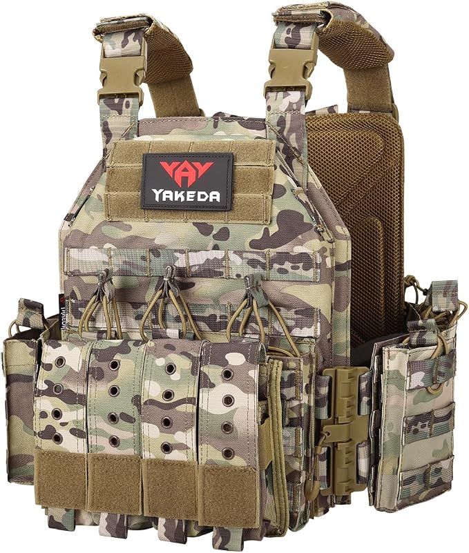 BOMTURN Upgrade Tactical Airsoft Outdoor Vest by BOMTURNTACTICALEQUIPMENT