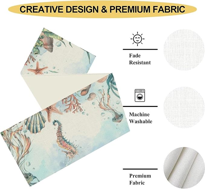 Summer Beach Table Runner - Image 5