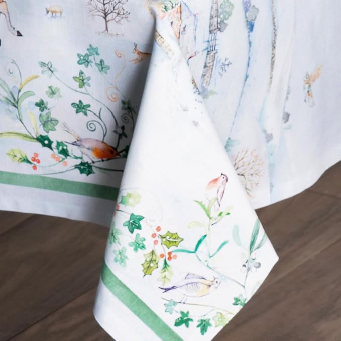 Maison d' Hermine Table Cloth Rectangle Table 100% Cotton 70 x 108 Inches Fall - Image 9