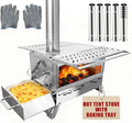 Hot Tent Stove, One-piece Molded Wood Burning Stove by Unknown