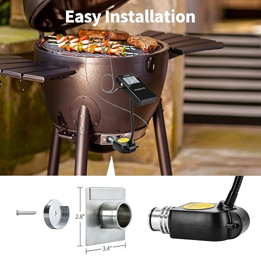 BBQ Temperature Controller, Briidea Automatic Smoker Fan Controller - Image 6