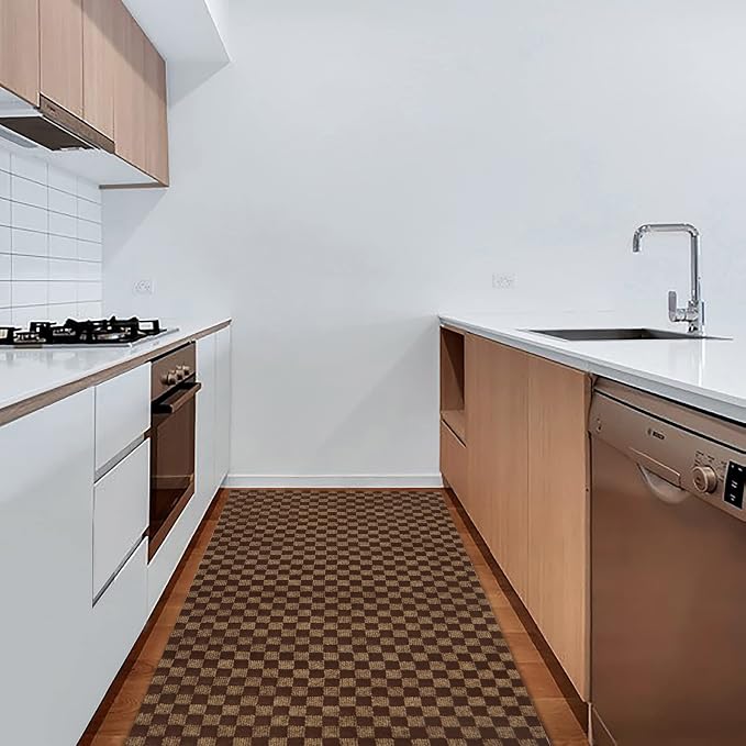 2' x 39' Runner Rugs with Rubber Backing, Indoor Outdoor Utility Carpet Runner - Image 8