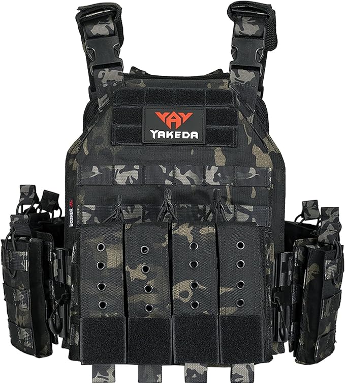BOMTURN Upgrade Tactical Airsoft Outdoor Vest by BOMTURNTACTICALEQUIPMENT