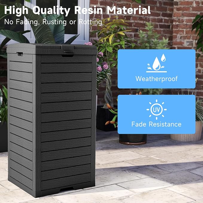 38 Gallon Outdoor Trash Can - Image 2