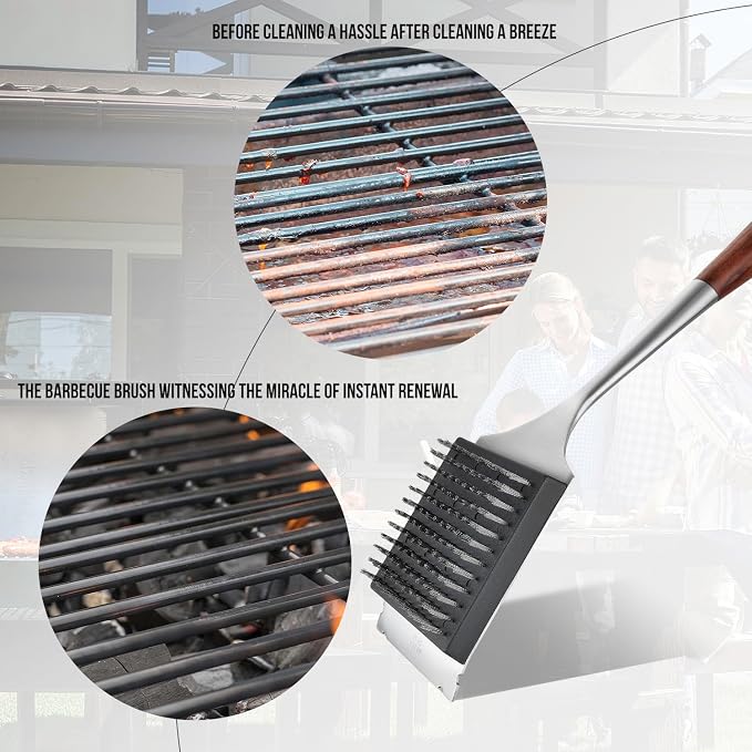 KULUNER Premium Grill Brush and Scraper - Image 4